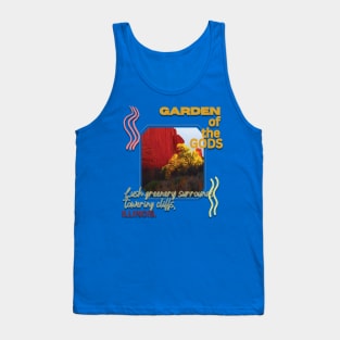 Garden of the gods, Illinois Tank Top